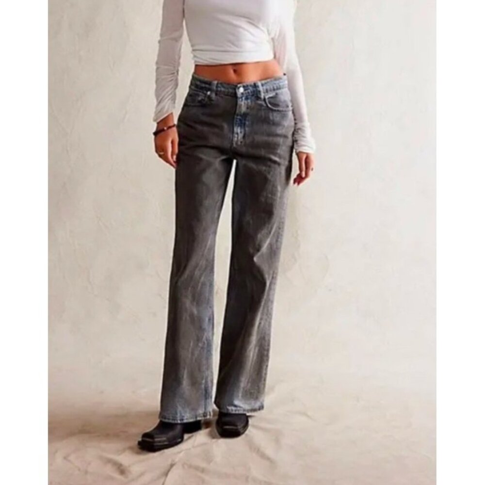 We the Free Tinsley Baggy high rise jeans shadow of your love sz 33S